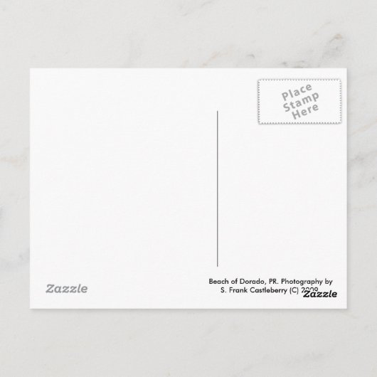 Carte Postale Reef_Dorado PR (Dos)