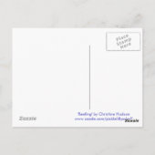 Carte postale 'Reefing' (Dos)