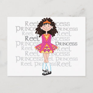 Carte postale Reel Brunette