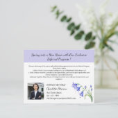 Carte Postale Référence immobilière de printemps (Debout devant)