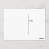 Carte Postale Réfléchi (Dos)