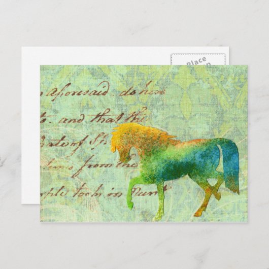 Carte Postale Réfléchir (Devant / Derrière)