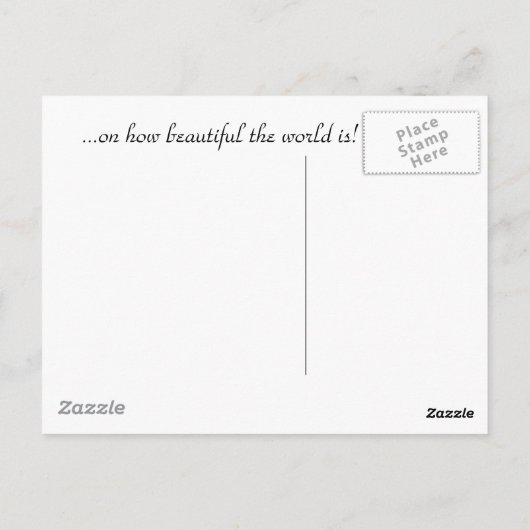 Carte Postale Réflect (Dos)