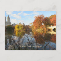 Carte postale Reflections Central Park New York Ci
