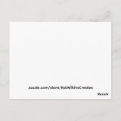 Carte Postale reflective Seagull (Dos)