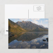 Carte Postale Reflet à Jenny Lake II (Devant / Derrière)
