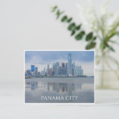 Carte Postale reflet de la ville du panama (Debout devant)