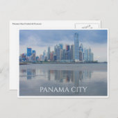 Carte Postale reflet de la ville du panama (Devant / Derrière)