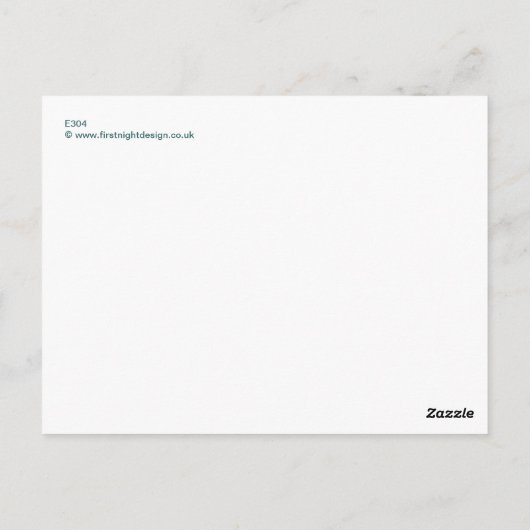 Carte Postale Reflet de l'Aiguille (Dos)