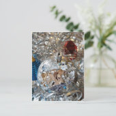 Carte Postale Reflet de l'ampoule en argent (Debout devant)