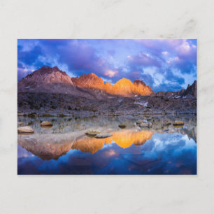 Carte Postale Reflet de montagne, Californie