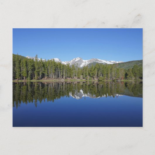 Carte Postale Reflet du lac Sprague (Devant)