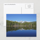 Carte Postale Reflet du lac Sprague (Devant / Derrière)