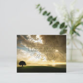 Carte Postale "Reflet sur les bénédictions" Motivation Affirmati (Debout devant)