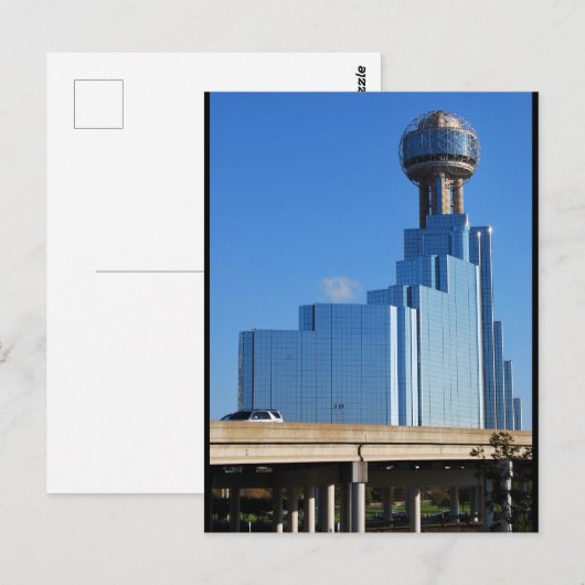 Carte Postale Reflets de Dallas (Devant / Derrière)