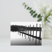 Carte Postale Reflets de la jetée en bois : Derwentwater (Debout devant)