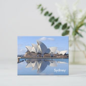 Carte Postale Reflets de l'Opéra de Sydney (Debout devant)