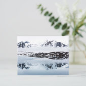 Carte Postale Reflets de montagnes, Norvège (Debout devant)