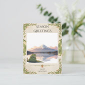 Carte Postale Reflets du Fuji (Debout devant)