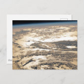 Carte Postale Reflets du soleil sur l'océan Atlantique (Devant / Derrière)