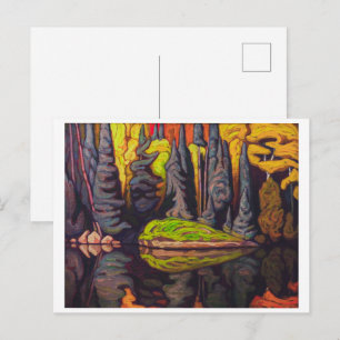 Carte Postale Reflets, Sand Lake, Algoma Lawren Harris