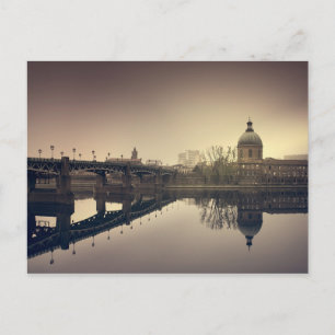 Carte Postale Reflets sur la Garonne - Toulouse