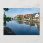 Carte Postale Reflets sur le canal, Wakefield (Devant)