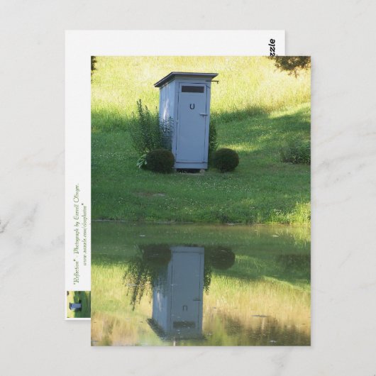 Carte Postale Réflexion (Devant / Derrière)