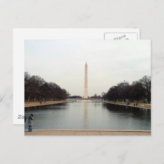 Carte Postale réflexion (Devant / Derrière)