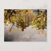 Carte Postale Réflexion d'Amsterdam (Devant)