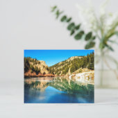 Carte Postale Réflexion dans Elevenmile Canyon (Debout devant)