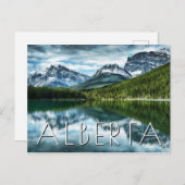 Carte Postale Réflexion de High Lake (Devant / Derrière)