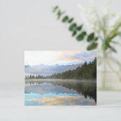 Carte Postale Réflexion du lac (Debout devant)