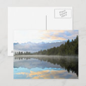 Carte Postale Réflexion du lac (Devant / Derrière)