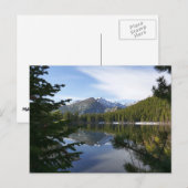 Carte Postale Réflexion du lac de l'Ours III (Devant / Derrière)