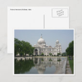 Carte Postale réflexion du mémorial de victoria (Devant / Derrière)