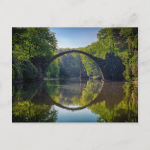 Carte Postale Réflexion du pont d'arc cool