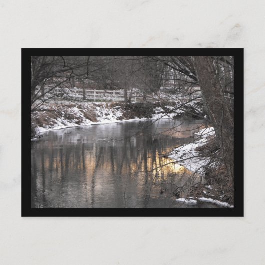 Carte Postale Réflexion pacifique (Devant)