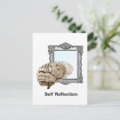 Carte Postale Réflexion personnelle (Debout devant)