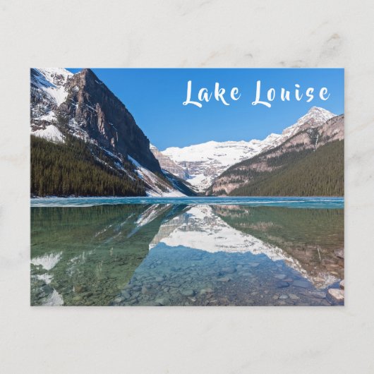Carte Postale Réflexion sur Lake Louise - Banff NP, Canada (Devant)