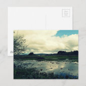 Carte Postale Réflexion sur les zones humides de Killin (Devant / Derrière)