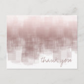 Carte Postale Réflexions aquarelle Merci cannelle ID774 (Devant)