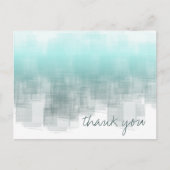 Carte Postale Réflexions aquarelle MerciTeal ID774 (Devant)