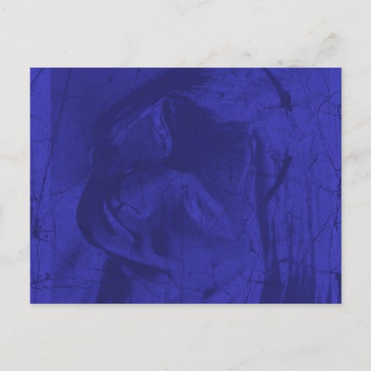 Carte Postale Réflexions bleues (Devant)