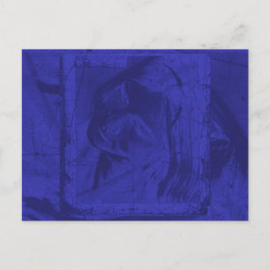 Carte Postale Réflexions bleues I