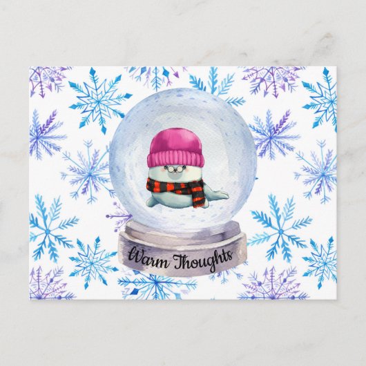 Carte Postale Réflexions chaudes (Devant)