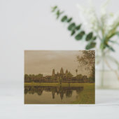 Carte Postale Réflexions d'Angkor Vat (Debout devant)