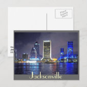 Carte Postale Réflexions de Jacksonville, Floride (Devant / Derrière)