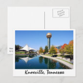 Carte Postale Réflexions de la Sunsphère à l'automne (Devant / Derrière)