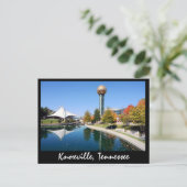 Carte Postale Réflexions de la Sunsphère à l'automne (Debout devant)